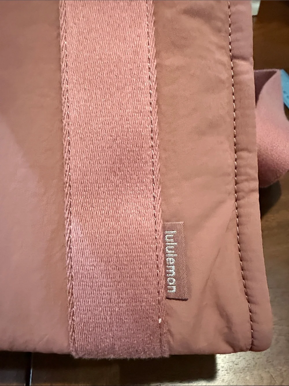 lululemon Dusty Pink Crossbody Tote Bag